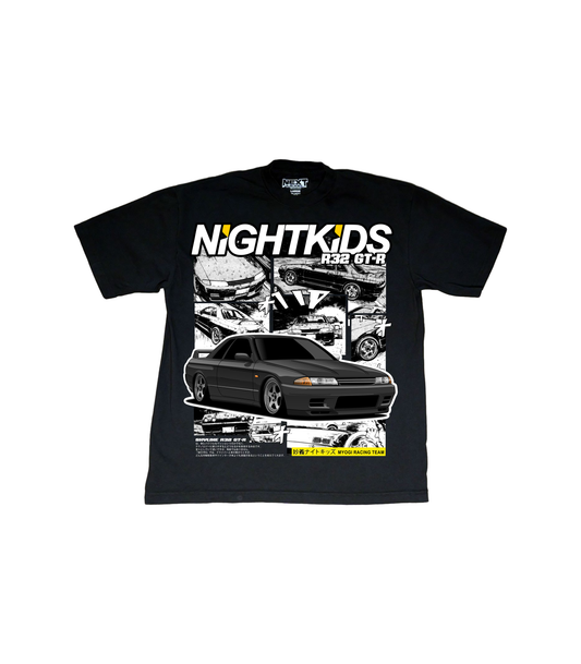 Nissan R-32 GTR Black